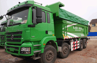 宽友车队新型渣土车